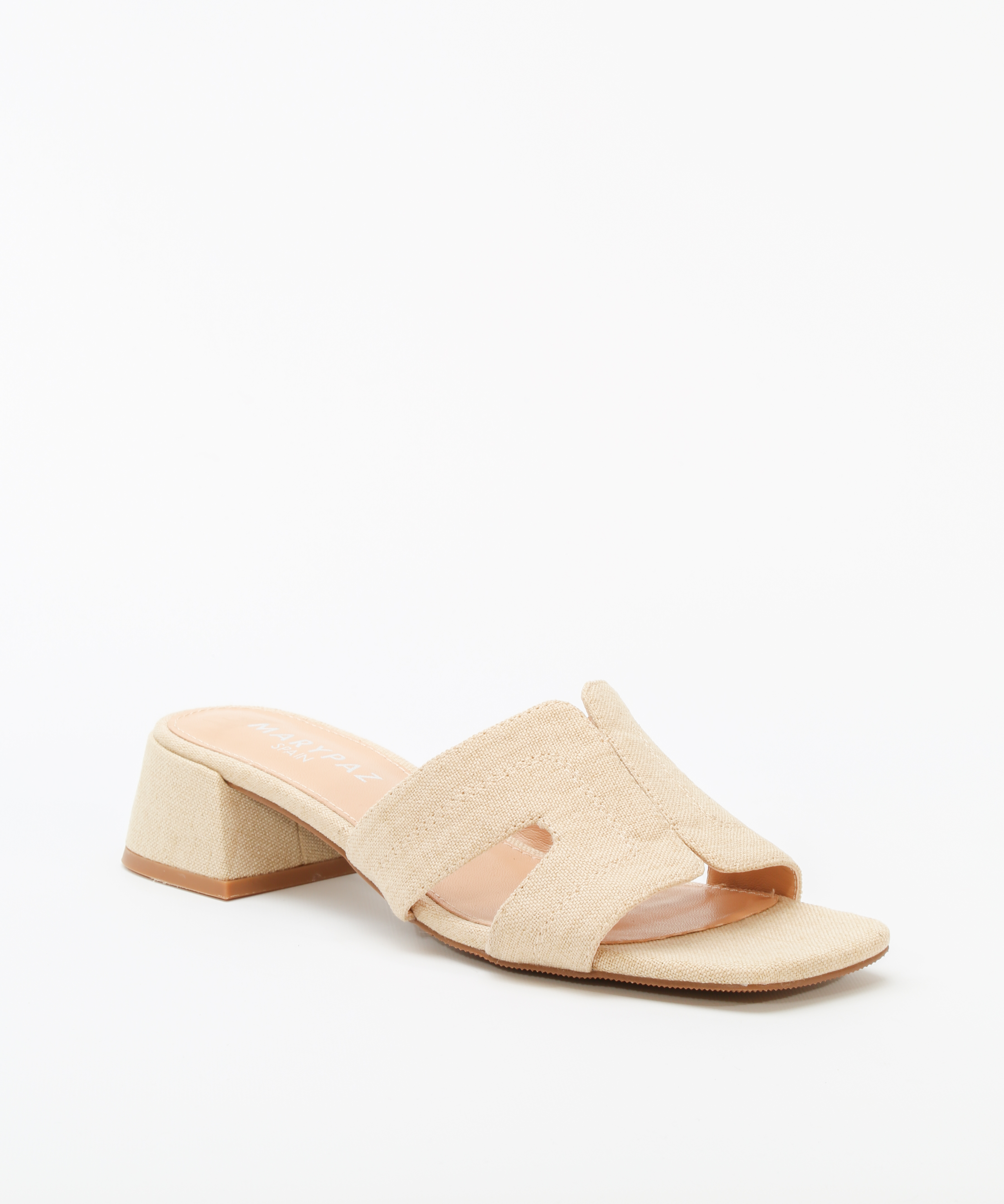 Sandalia tac&oacute;n bajo image number null